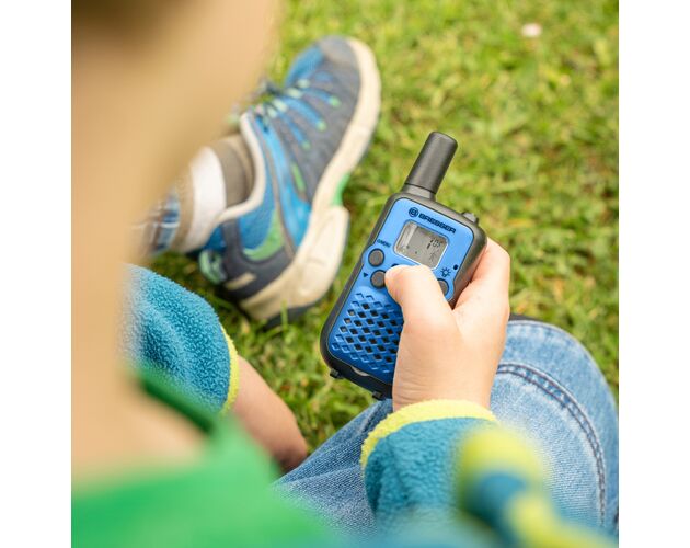 Detská vysielačka BRESSER JUNIOR – 2 ks, dosah do 6 km, handsfree, image-2