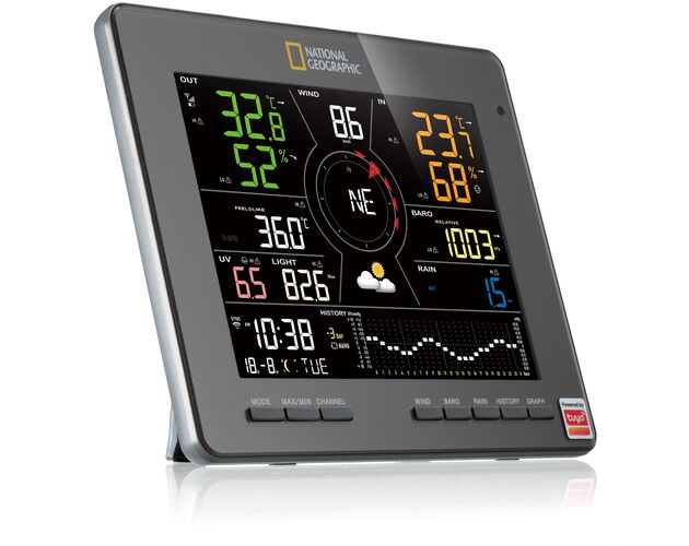 Smarte meteostanica NATIONAL GEOGRAPHIC Tuya – 7-v-1 senzor, image-5