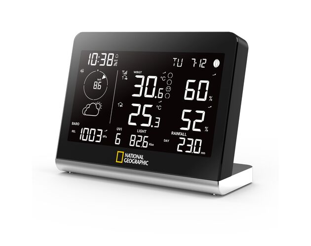 Funk-Wetterstation NATIONAL GEOGRAPHIC SC – 8-v-1 senzor a farebný displej, image-3
