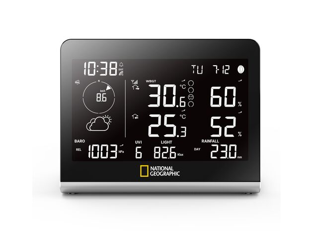 Funk-Wetterstation NATIONAL GEOGRAPHIC SC – 8-v-1 senzor a farebný displej, image-5