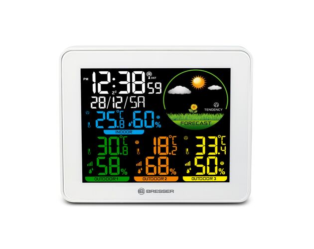 Farebná meteostanica BRESSER – 3 senzory, image-3