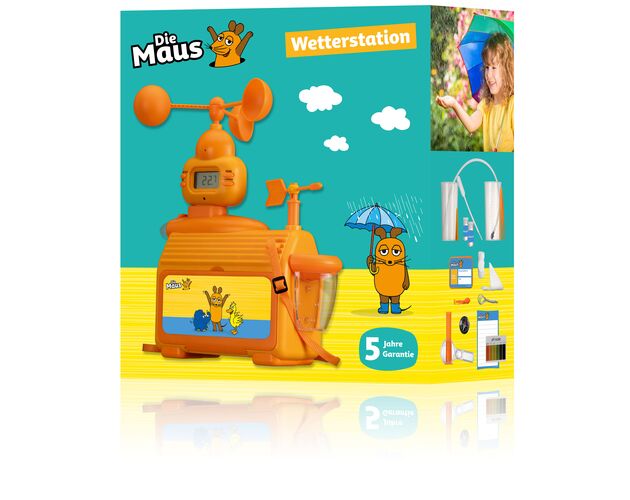 Chcete sa spolu s postavami z filmu "Die Sendung mit der Maus" dozvedieť viac o počasí? Potom sa staňte odborníkom na podnebie s touto Meteorologick, image-7