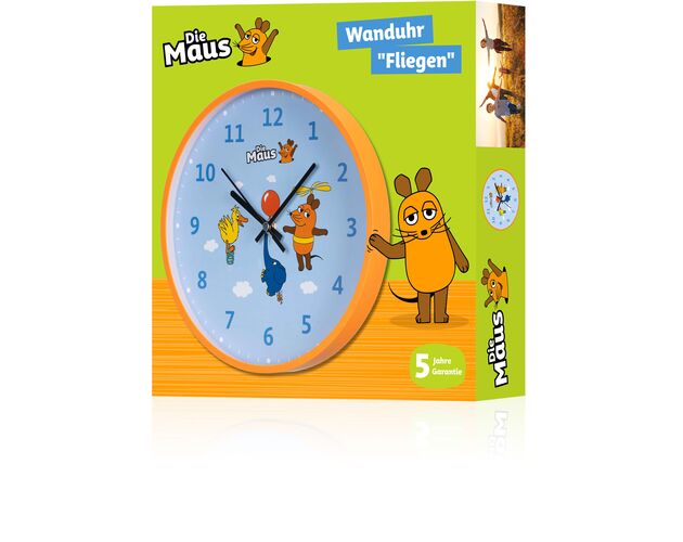 Chcete sa naučiť určovať čas a páči sa vám "Die Sendung mit der Maus"? Potom sú tieto TheMouse detské nástenné hodiny tvojím novým priateľom v d, image-6