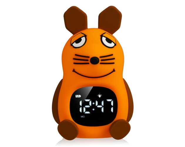 Nemôžete sa nabažiť roztomilých postavičiek z filmu "Sendung mit der Maus"? Potom si zamilujete svetelný budík TheMouse pre deti. Usmievavá myšk, image-3