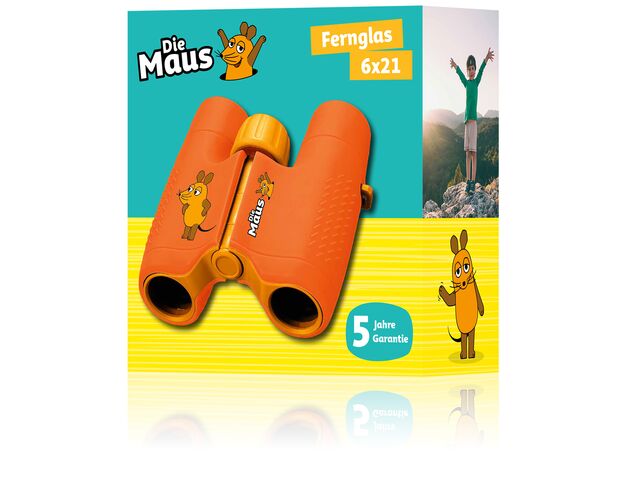 DieMaus Detský ďalekohľad Orange s puzdrom, image-7