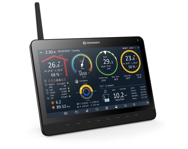 Meteostanica BRESSER MeteoChamp 9-v-1 WLAN s digitálnym fotorámikom, image-5