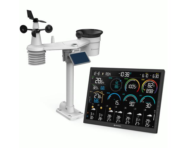 Meteostanica BRESSER 4CAST 18,5" WLAN – 8-v-1 senzor