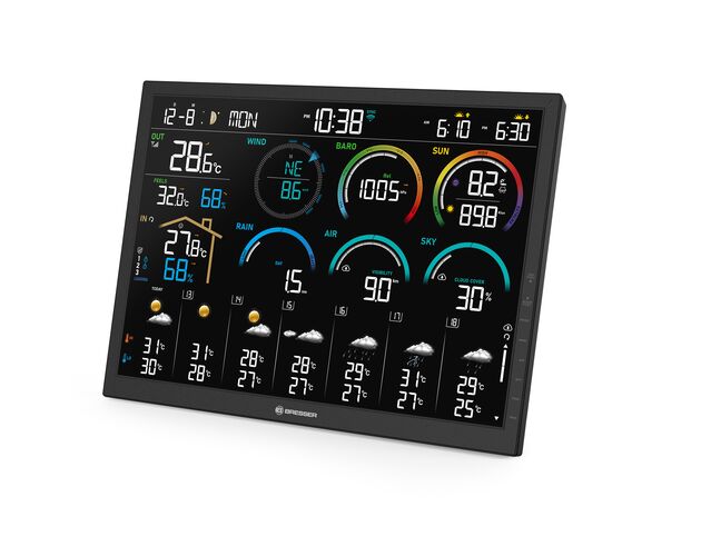 Meteostanica BRESSER 4CAST 18,5" WLAN – 8-v-1 senzor, image-3