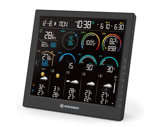 Meteostanica BRESSER 4CAST 10" WLAN – vrátane 8-v-1 senzora, image-3