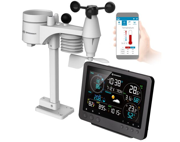 Profesionálna 8-v-1 WLAN meteostanica BRESSER Bise