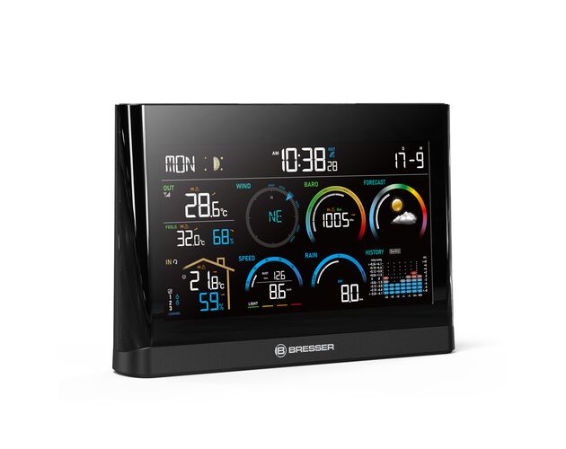 Prémiová komfortná 5-v-1 meteostanica BRESSER, image-3