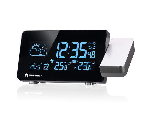 Funkčná meteostanica BRESSER s projekciou a farebným podsvietením, image-5