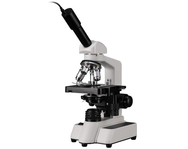 Mikroskop BRESSER Erudit DLX 40–1000× + MikrOkular LF Full HD