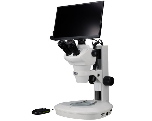 Bresser Science ETD-201 Zoom Stereomikroskop s 5MP Pro HDMI kamerou a 13.3" displejom