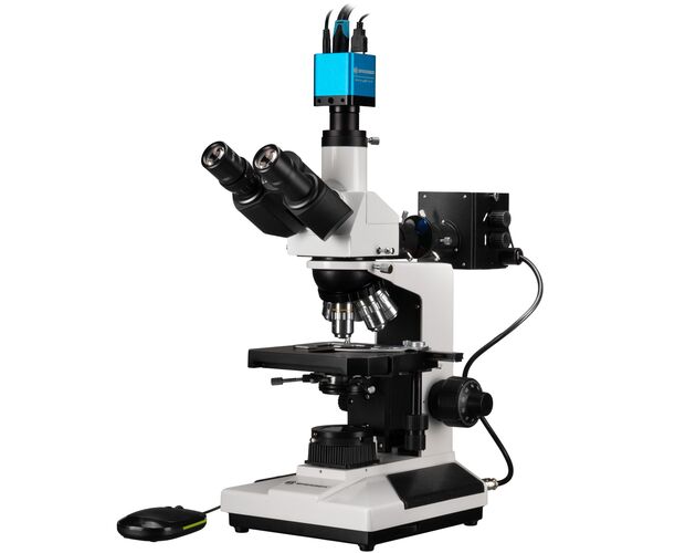 Mikroskop BRESSER Science ADL 601 P 50–600× + MikroCam MINI Full HD HDMI