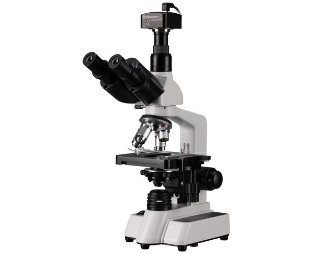 Trinokulárny mikroskop BRESSER Researcher 40–1000× + MikroCam SF Full HD
