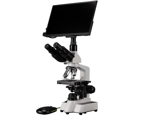 Bresser Researcher Trino Mikroskop s Full HD kamerou a 13.3" displejom