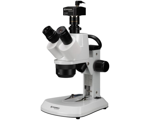 Stereomikroskop BRESSER Analyth STR Trino 10–40× + MikroCam SF Full HD