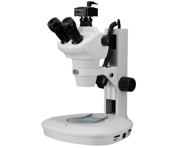 Stereomikroskop BRESSER Science ETD-201 8–50× Trino Zoom + MikroCam SF UHD