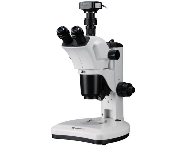 Stereomikroskop BRESSER Science ETD-301 7–63× Trino Zoom + MikroCamII 12 MP USB 3.0
