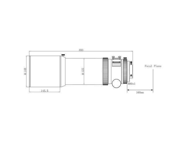 Askar AP 108/600 Quintuplet - apochromatický refraktor, image-4
