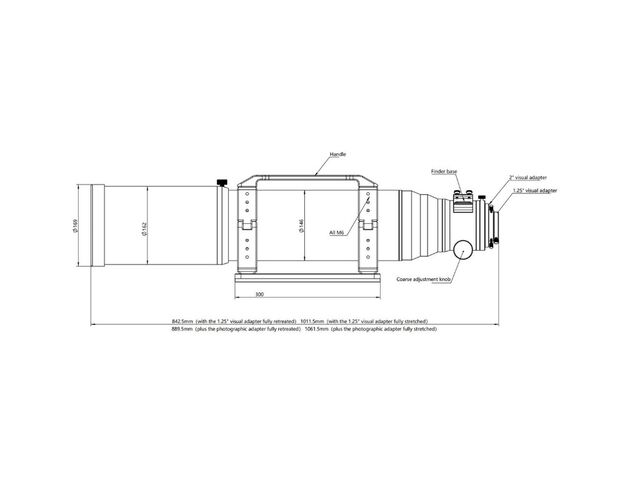 Askar AP 130/1000 130PHQ - apochromatický refraktor, image-6
