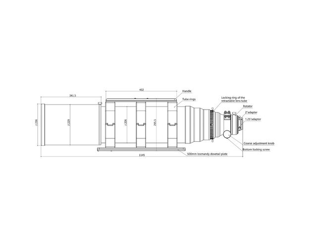 Askar AP 203/1421 - apochromatický refraktor, image-5