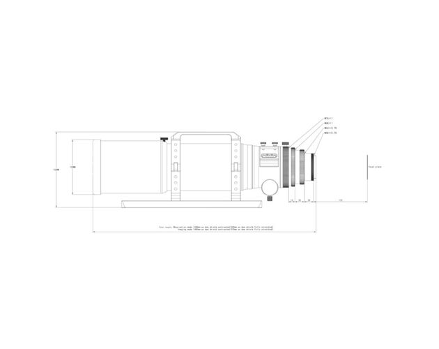 Askar AP 80/600 80PHQ - apochromatický refraktor, image-2