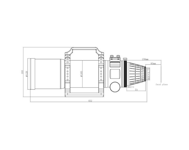 Askar Pro APO AP 90/500 Quintuplet - apochromatický refraktor, image-3