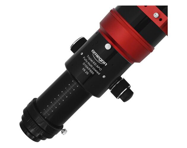 Omegon Apochromatický refraktor Pro APO AP 104/650 ED OTA + 2" Field Flattener, image-12