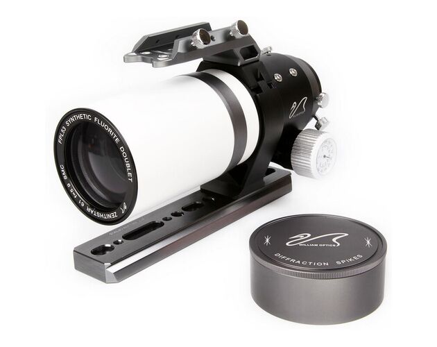 William Optics AP 61/360 ZenithStar ZS61 II Silver - apochromatický refraktor, image-2