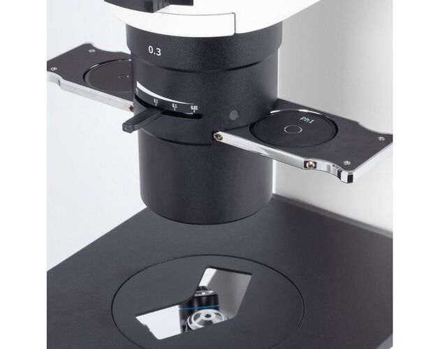 Motic Inverzný mikroskop AE2000, binokulárny, infinity, 40×–200×, fázový kontrast, halogén 30W, image-3