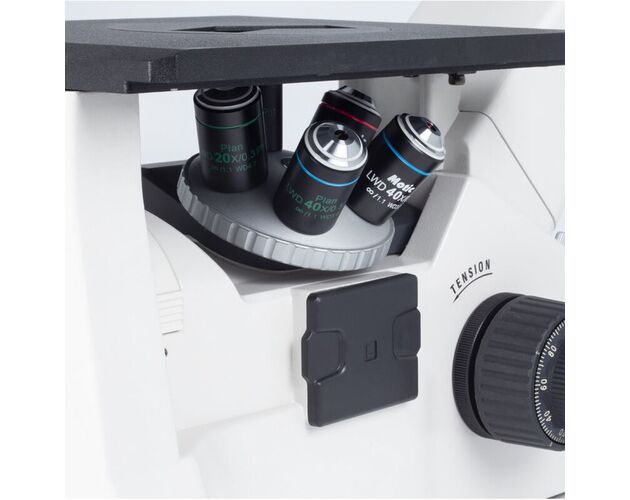 Motic Inverzný mikroskop AE31E, trinokulárny, infinity, 40×–400×, fázový kontrast, halogén 30W, image-4
