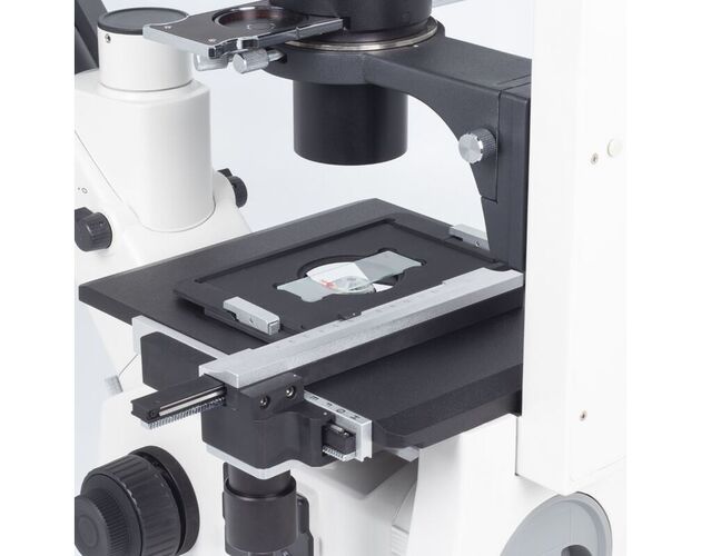 Motic Inverzný mikroskop AE31E, trinokulárny, infinity, 40×–400×, fázový kontrast, halogén 30W, image-3