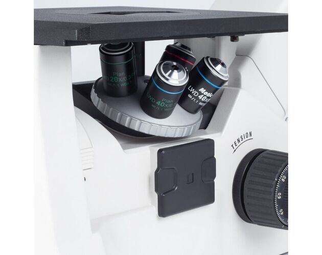 Motic Inverzný mikroskop AE31E, trinokulárny, infinity, CCIS Plan 4× LWD, Ph10×/20×/40×, halogén 100W, image-3