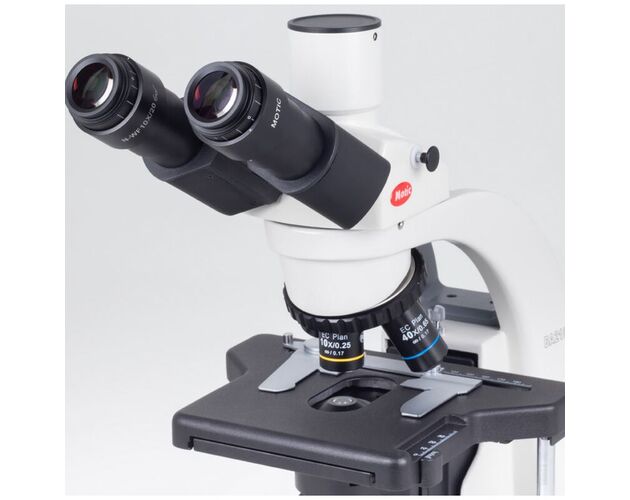 Motic Mikroskop BA210E, binokulárny, infinity, EC-plan achromatický, 40×–1000×, halogén, image-2