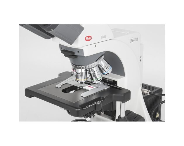 Motic Mikroskop BA410 Elite, trinokulárny, halogén 50W, 40×–1000×, image-3