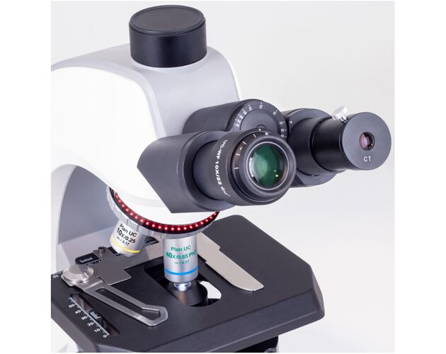 Motic Mikroskop Panthera C2 Phase Package, trinokulárny, infinity, plan achromatický, 40×–400×, halogén/LED, image-2