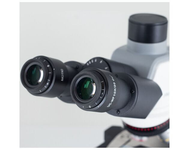 Motic Mikroskop Panthera E2, trinokulárny, HF, infinity, plan-achromatický, 40×–1000×, pevný Köhler, LED, image-4