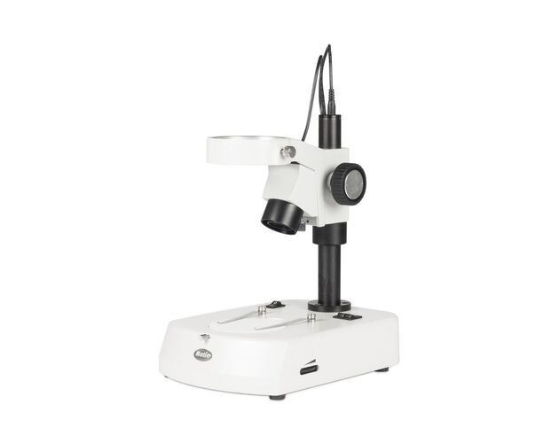 Motic R2LED: Stojan s reflektorovým dizajnom pre dopadajúce a prechádzajúce osvetlenie pre SMZ-161