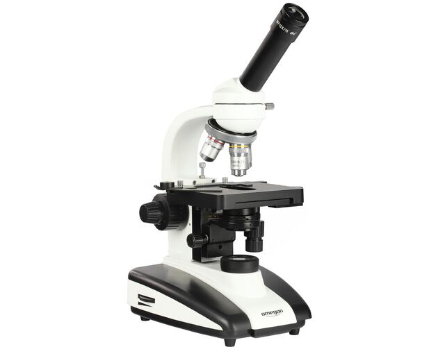 Omegon Mikroskop BioMon, 40×–1000×, LED, image-2