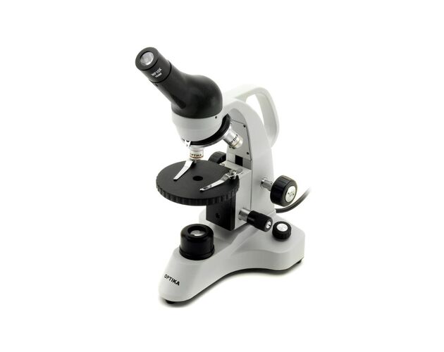 Optika Mikroskop B-20R, monokulárny, LED, s nabíjateľnými batériami, image-3