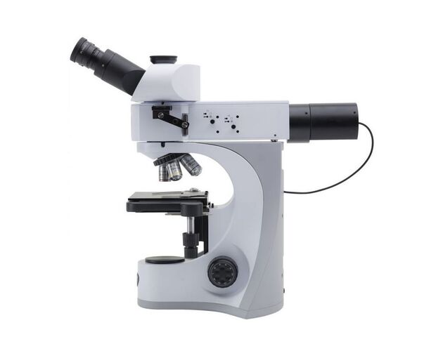 Optika Mikroskop B-510MET, metalografický, dopadajúce svetlo, trinokulárny, IOS W-PLAN MET, 50×–500×, EU verzia, image-6