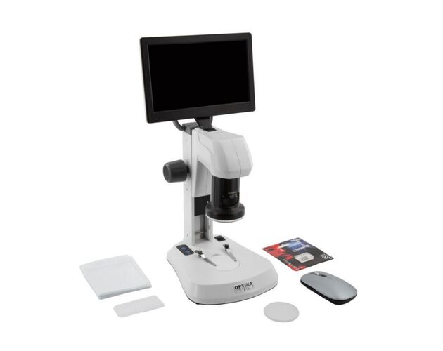 Optika Mikroskop SFX-85V, digitálny zoom, 9" monitor, 8×–54×, LED, dopadajúce a prechádzajúce svetlo, image-2