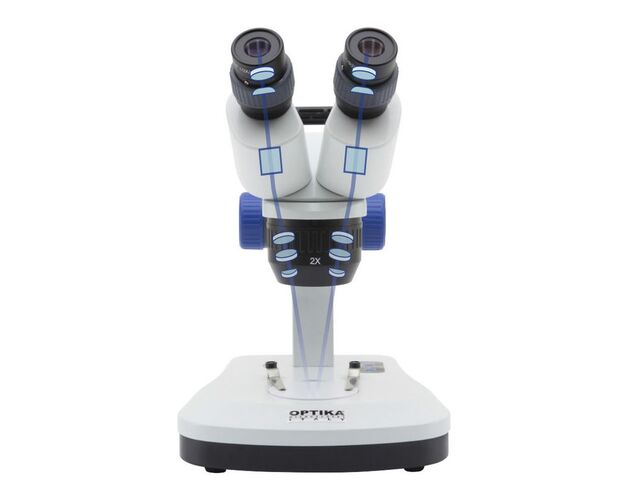 Optika Stereomikroskop SFX-33, binokulárny, 20×/40×, pevné rameno, image-3