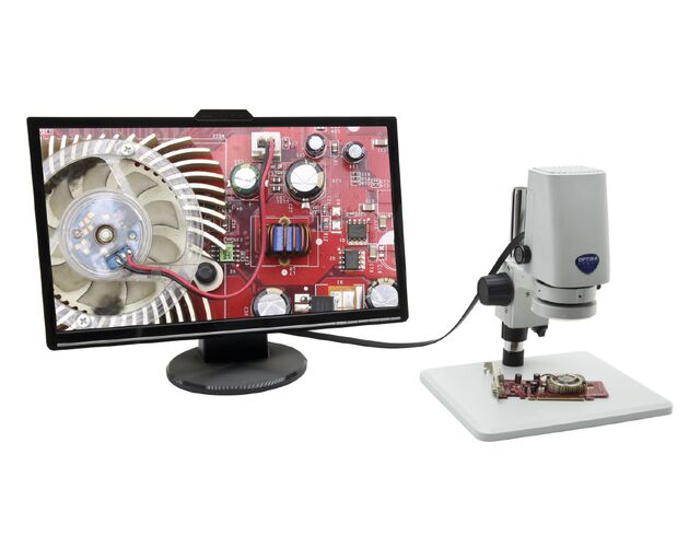 Optika Mikroskop IS-01, farebný CMOS 1/2.8", 2,9×2,9 µm, 30 fps, 2 MP, HDMI, 7×–50×, image-2