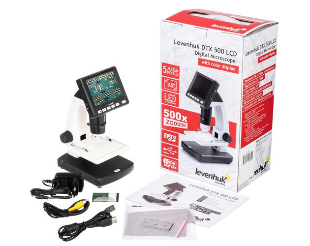 Digitálny mikroskop Levenhuk DTX 500 LCD, image-2