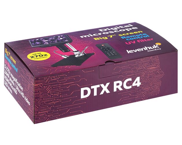 Mikroskop s diaľkovým ovládaním Levenhuk DTX RC4, image-11