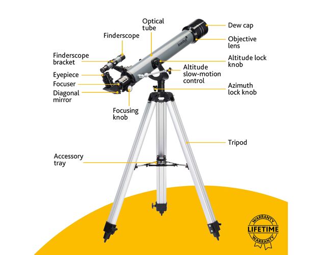Teleskop Levenhuk Blitz 70BASE, image-11