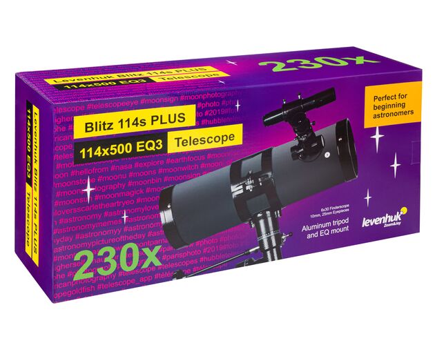Teleskop Levenhuk Blitz 114s Plus, image-11